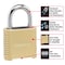 Master Lock Master Lock 1.13 in. H X 2 in. W X 6.56 in. L Steel 4-Dial Combination Combination Padlock 875D - alternate 2